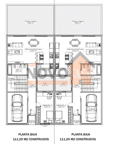 Réf. 4720 Maison mitoyenne à Silla
